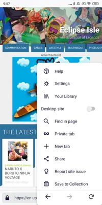 Firefox Nightly android App screenshot 7